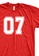MRL Prints red Number Shirt 07 T-Shirt Customized Jersey 64CD0AA48E1AB1GS_2