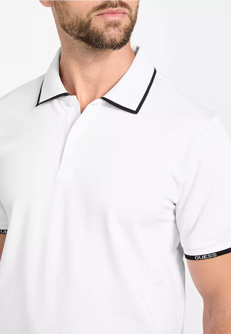 Eco Shortsleeves Paul Pique Tipping Polo