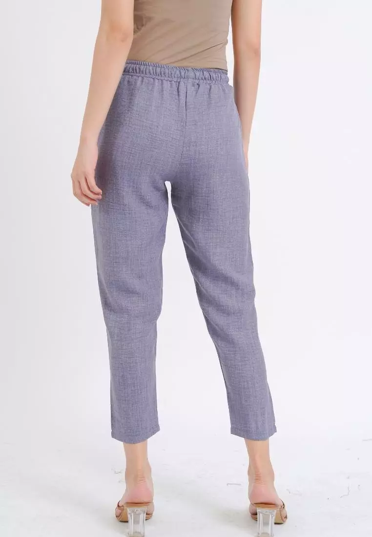 Yoo Ra Pants Greyish Lillac