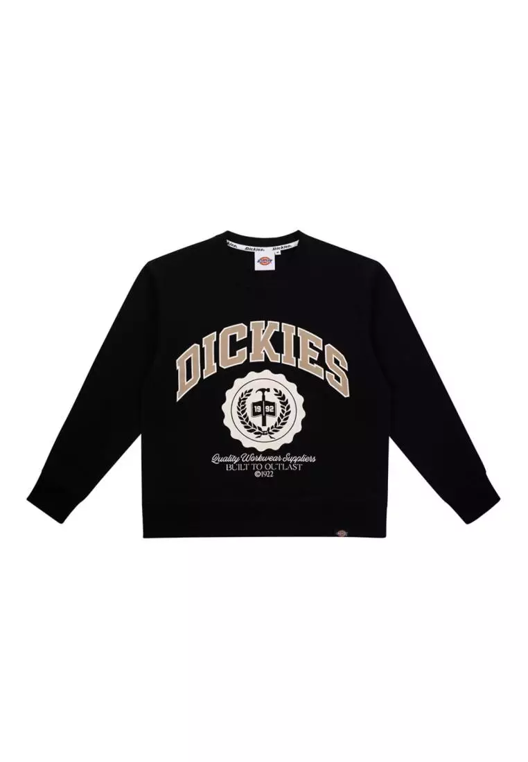Dickies Dickies French Terry Graphic Women Sweatshirts DK0A868PBLK
