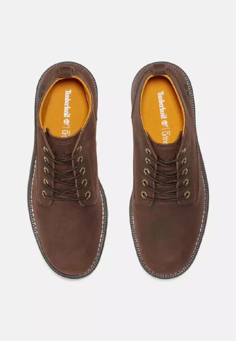 男款休閒防水中筒靴