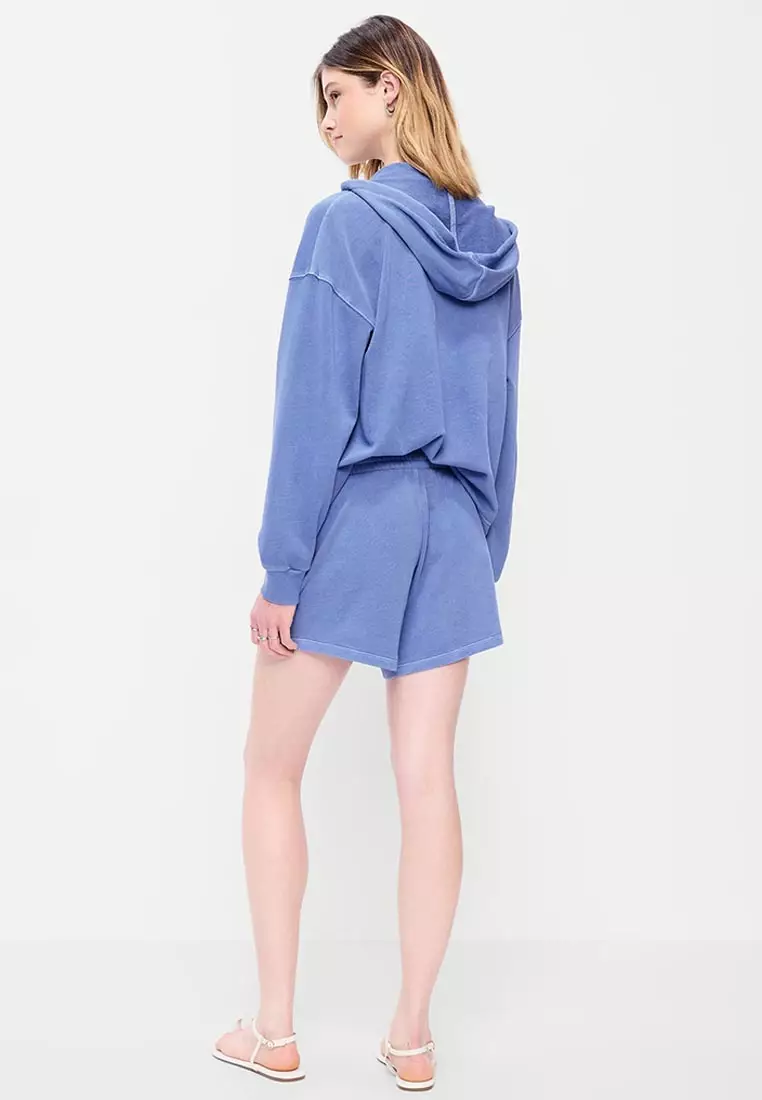 Extra High-Waisted Sweat Shorts -- 5-inch inseam