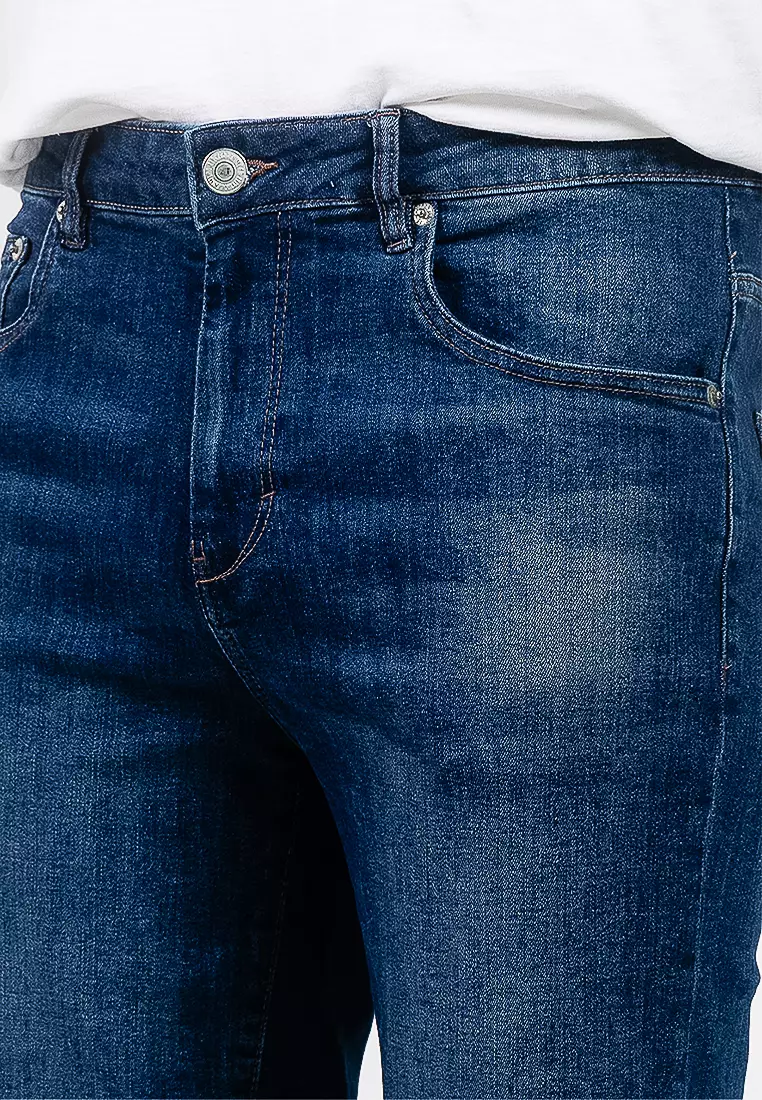Slim Denim Shorts