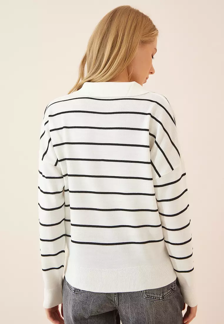 Jual Happiness Istanbul Striped Jumper Original Zalora Indonesia