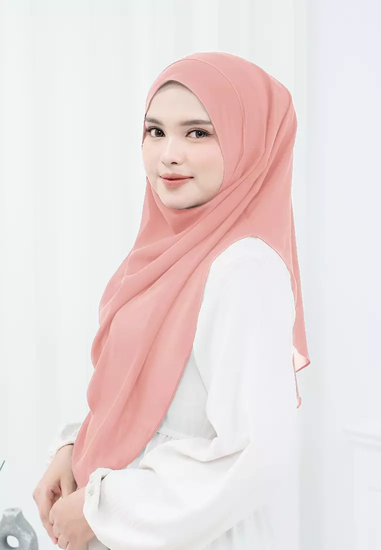 HIJAB INSTAN ZHAZA - SALMON
