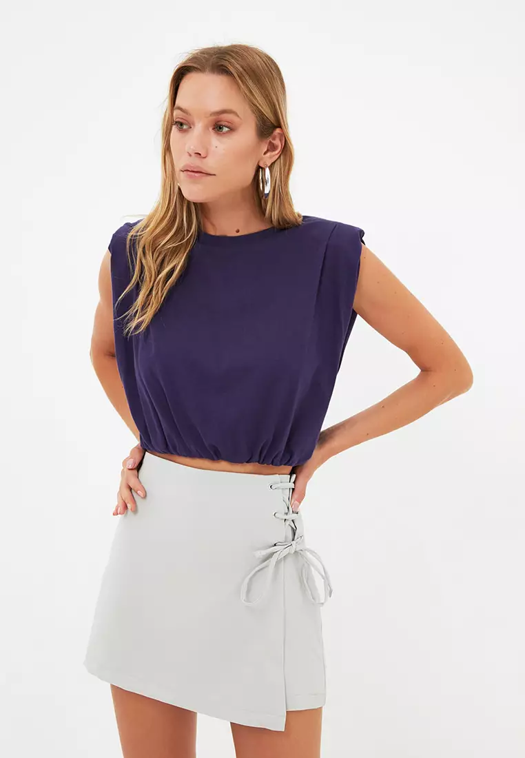 Lace Up Skort