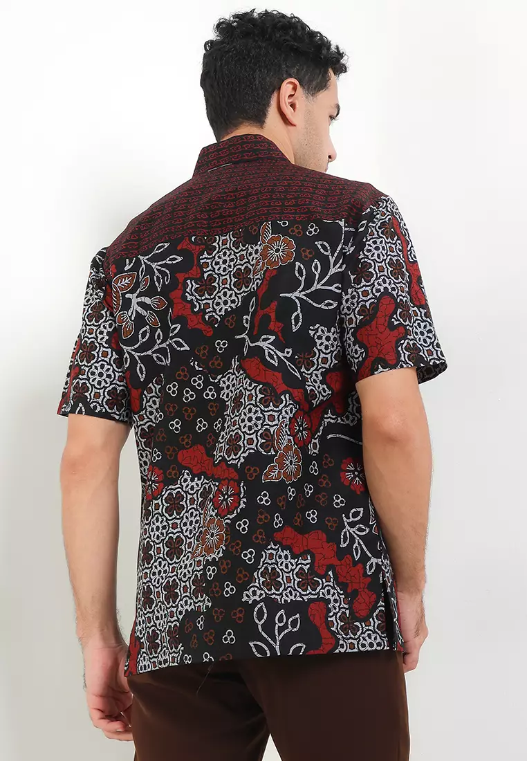 Hem Body Fit Batik Semanggi Sekar Jagad