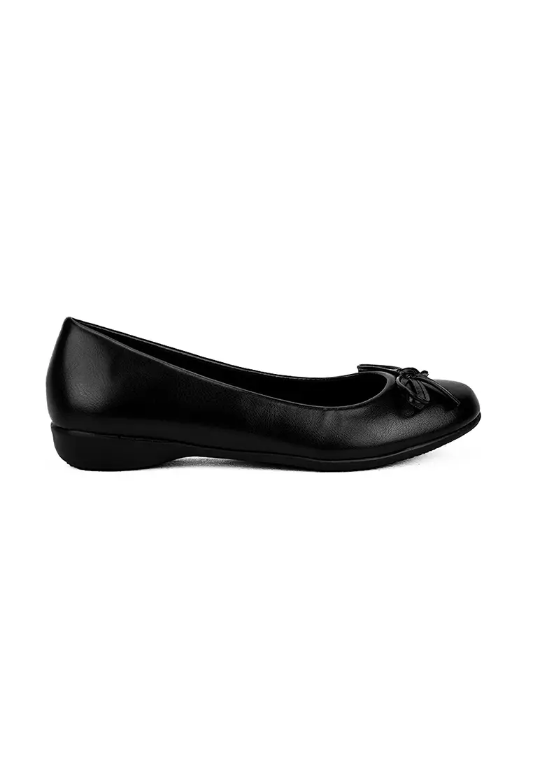 Buy Mario D' boro Runway LW 23786 Black Women Flat School Shoes 2024 ...