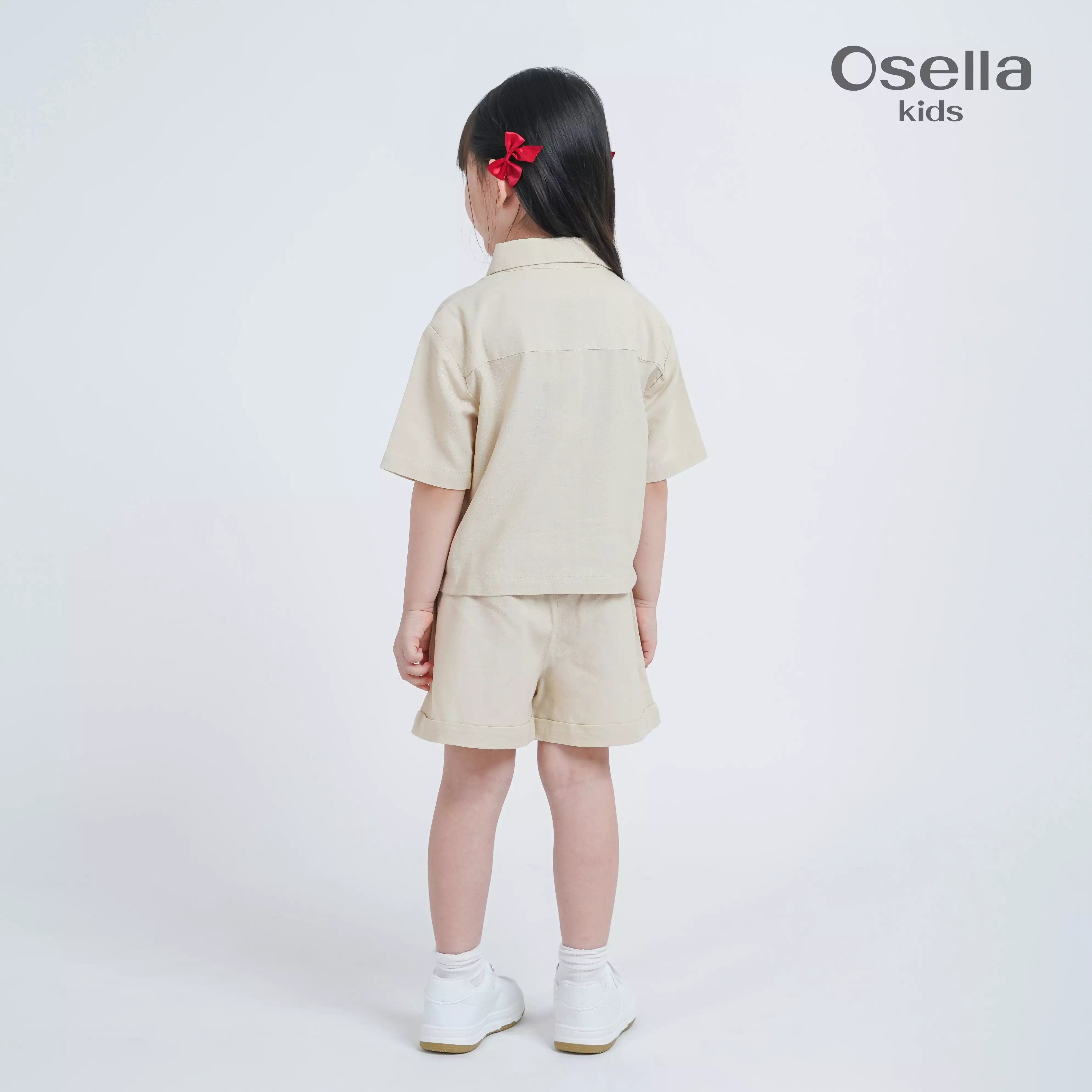 Osella Kids Basic Short Sleeve Shirt 3336500189 | Atasan Blouse Lengan Pendek Anak Perempuan