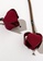 MARNI red Flower Leather Necklace 02409ACF9FAC40GS_2