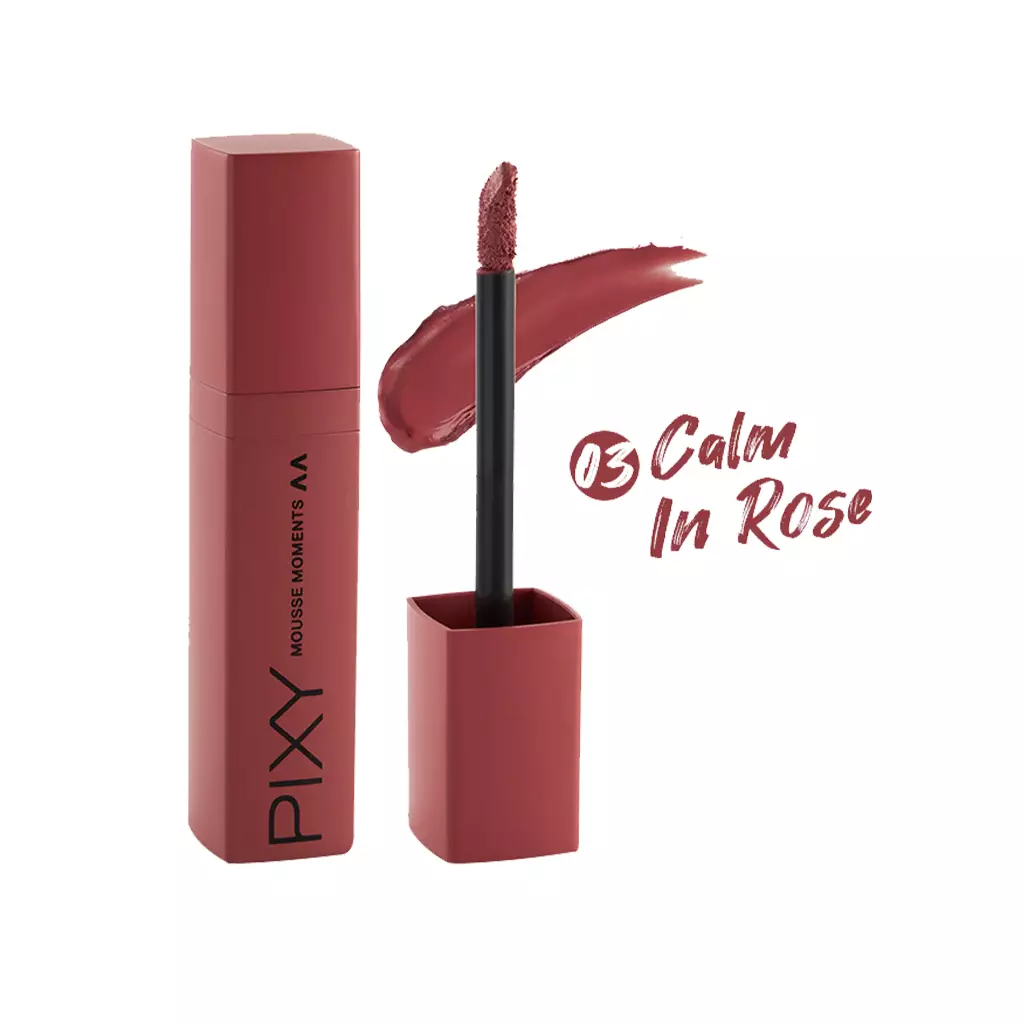 PIXY Mousse Moments Lip Cream 03 Calm in Rose 4Gr (440980)