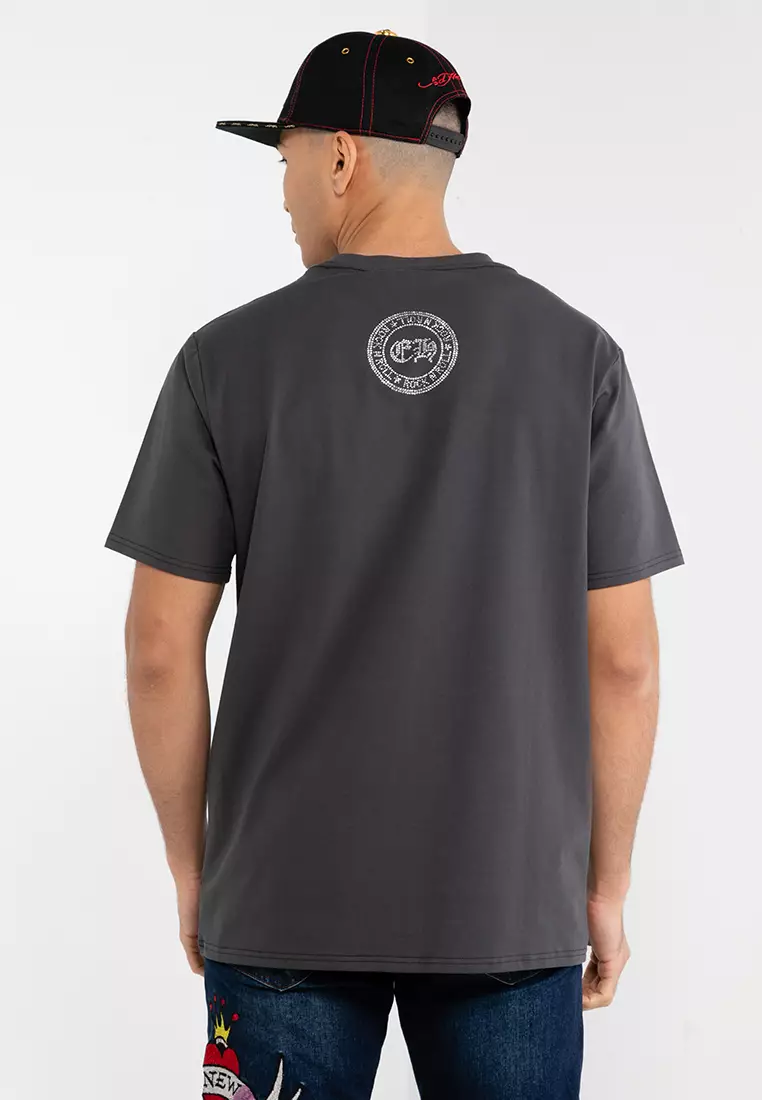 Mens True-Till-La T-Shirt - Black – Ed Hardy UK