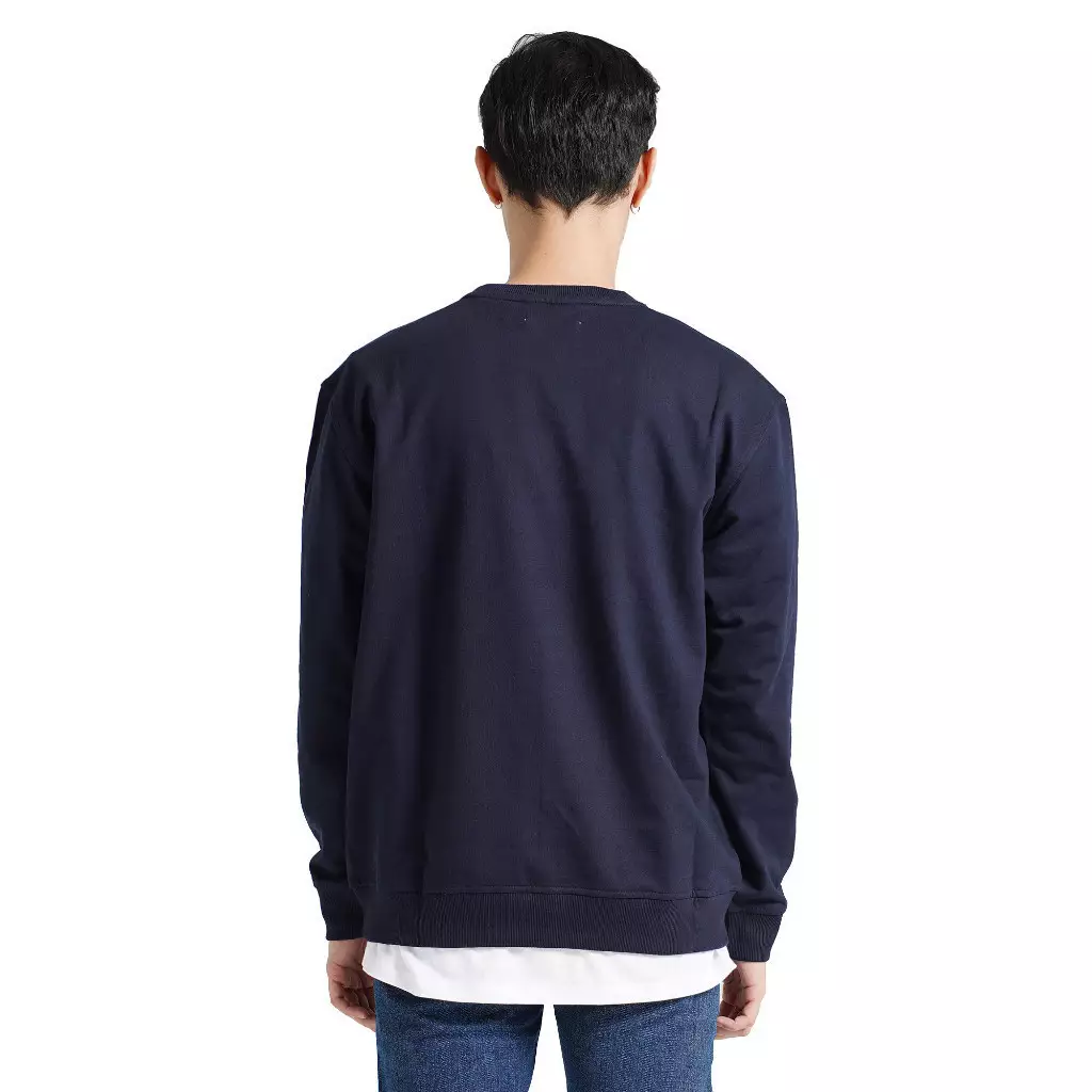 LEE COOPER SWEATER LOGO RETRO NAVY