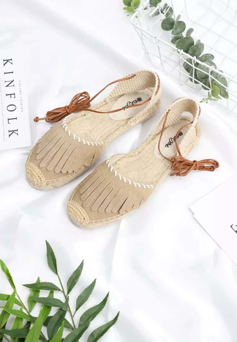 Buy Twenty Eight Shoes Suede Leather Espadrille Sandals HB007 2023 Online ZALORA Philippines