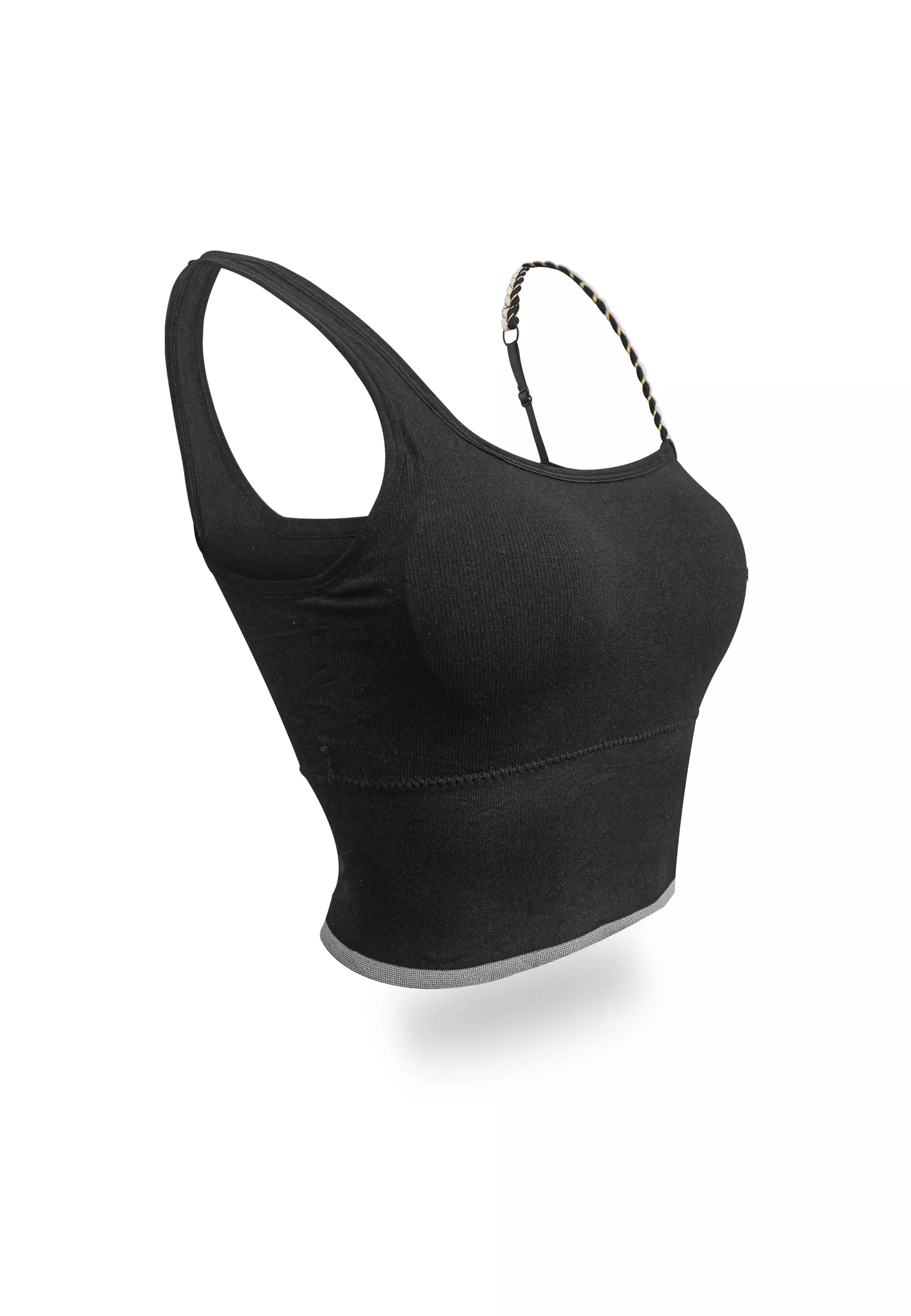 Wimiu Tank Top Tanktop Tangtop Singlet Wanita Crop Top Sport Bra 100108