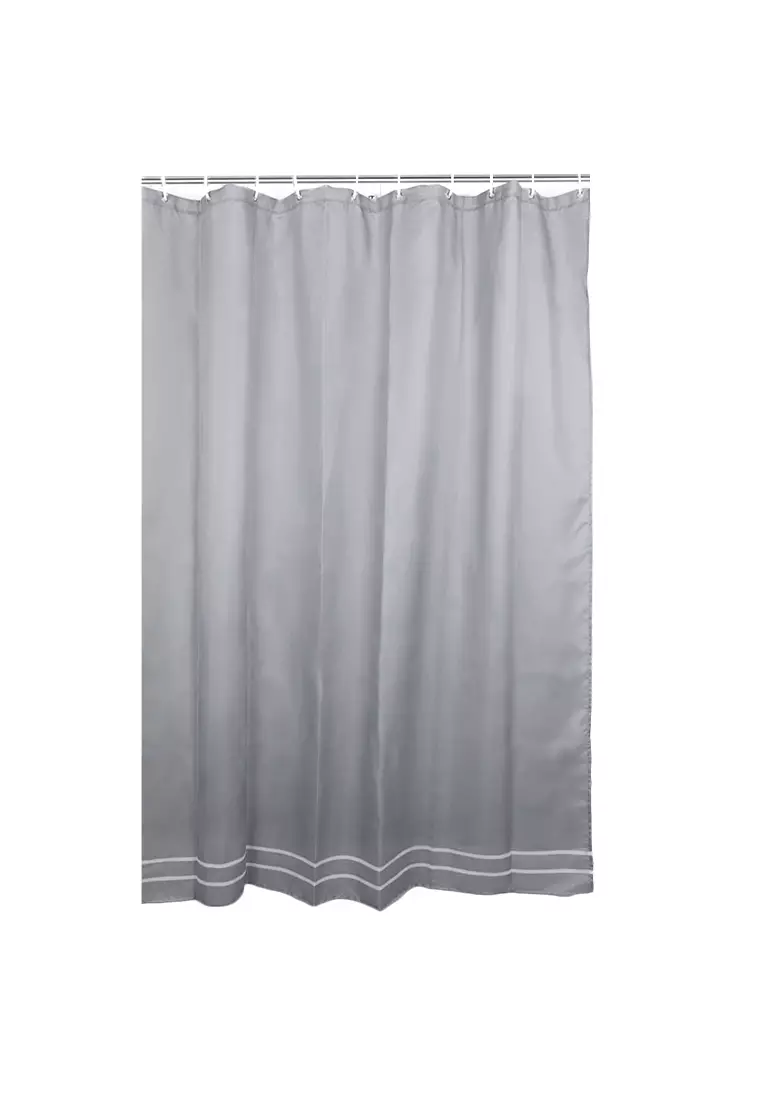 Buy Primeo Premium Shower Curtain 180x180 Cm 100% Polyester - 90 Gsm 