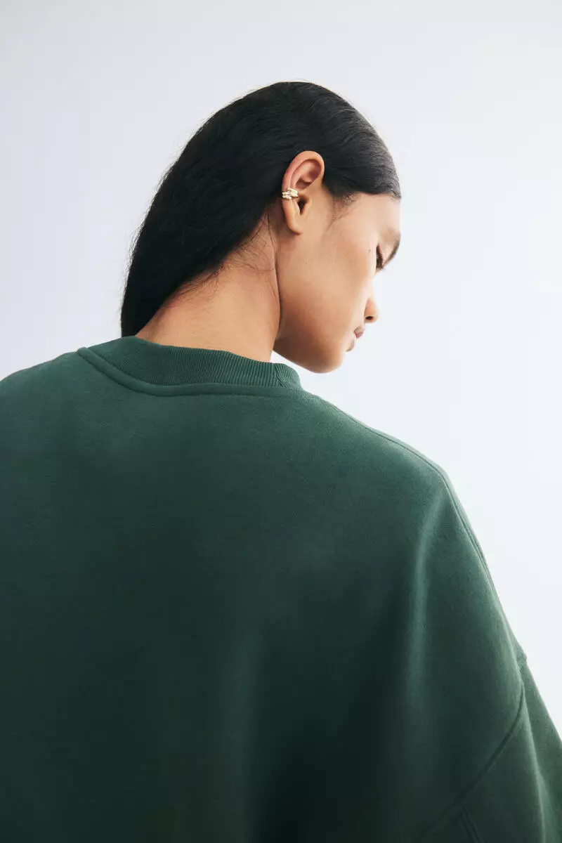 Print-motif sweatshirt