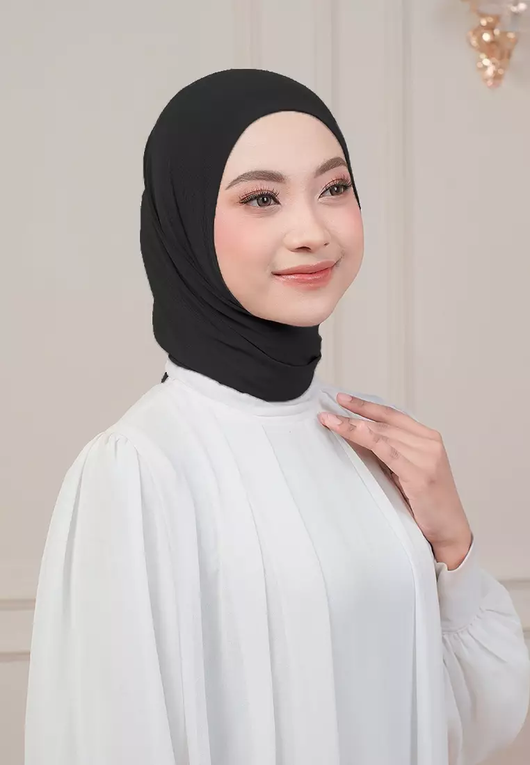 HIJAB INSTAN QIARA - BLACK
