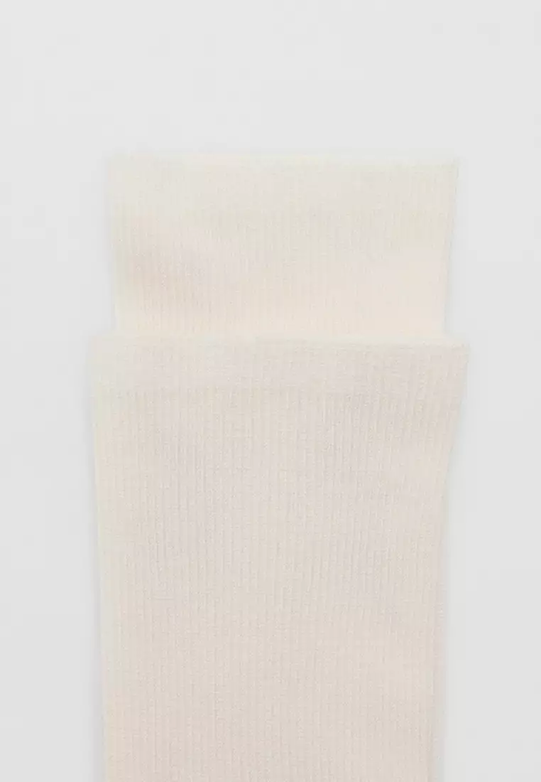 Ribbed Cotton Socks