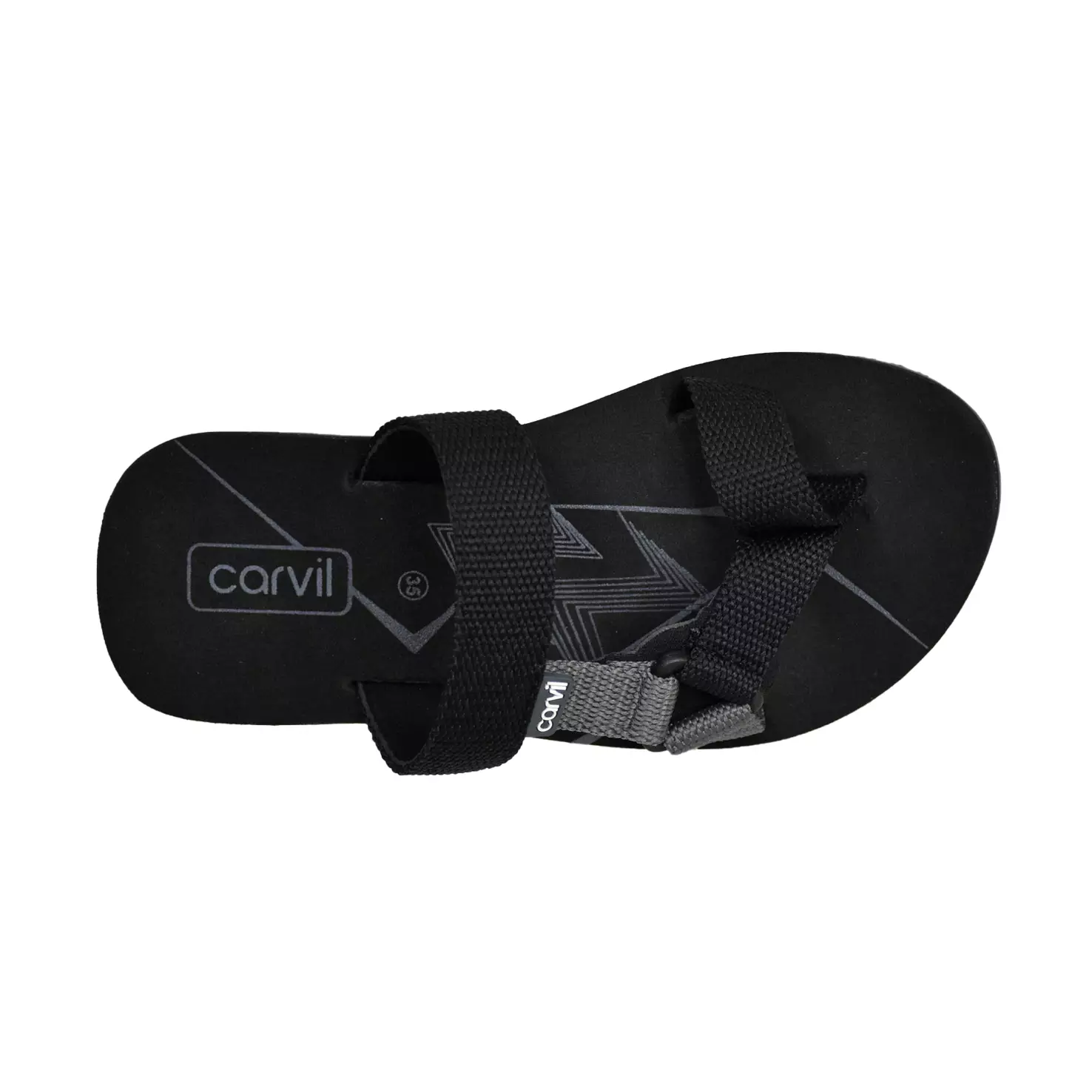 Carvil Sandal Anak Spextra JR-S07 TP Black/Grey