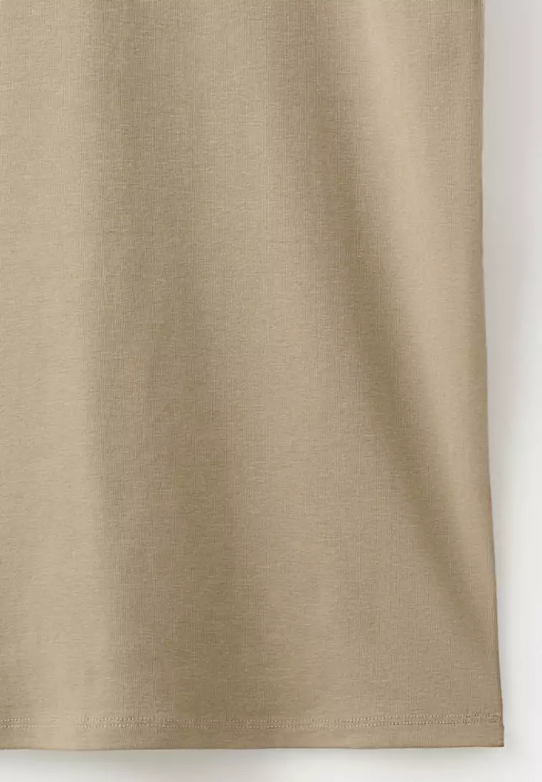 Dress With Draped Strap Detail