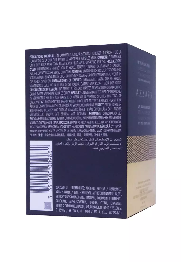 Azzaro Wanted By Night EDP Man 50 ML