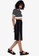 ZALORA BASICS black Rib Skirt with Contrast Trim 6F8FCAA35CC307GS_4