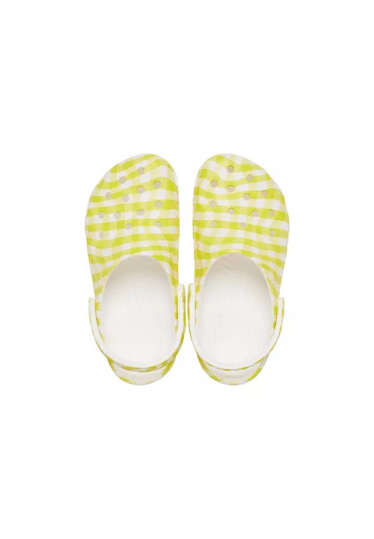Classic Gingham Clog in Daylily