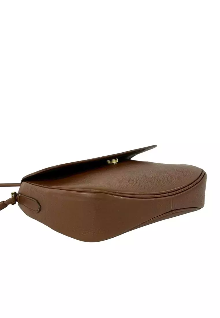 Pre-Loved Burberry Leather Crossbody
