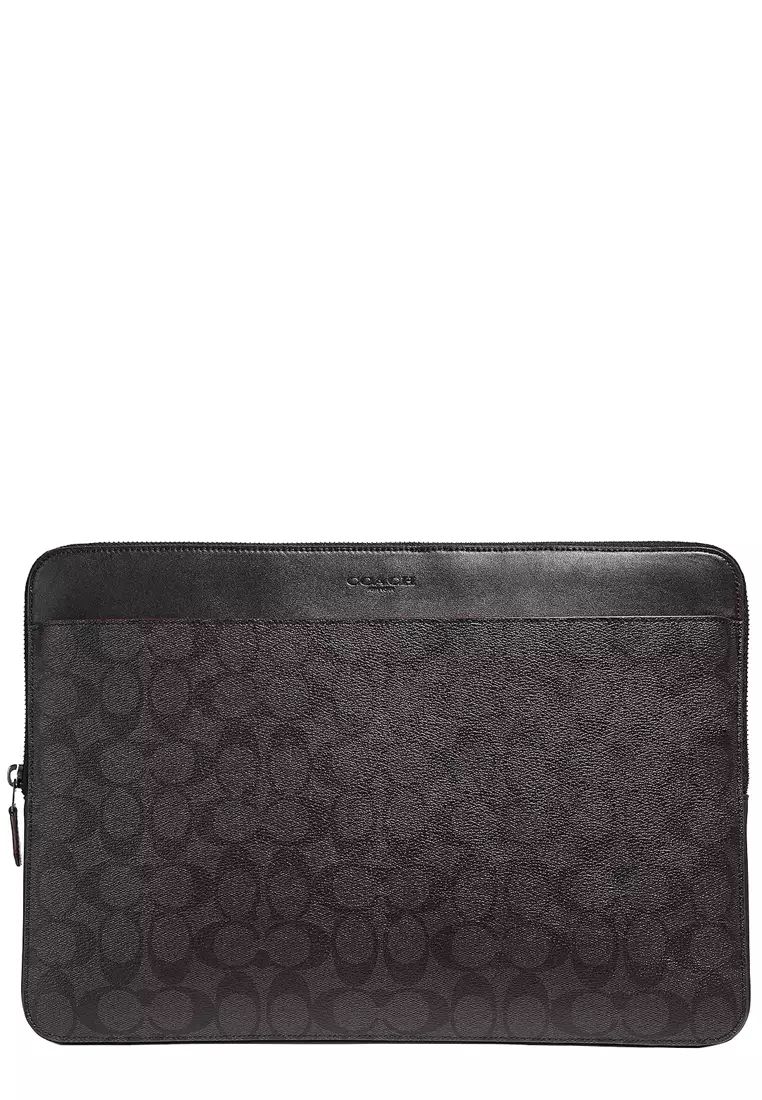 Coach laptop case hotsell