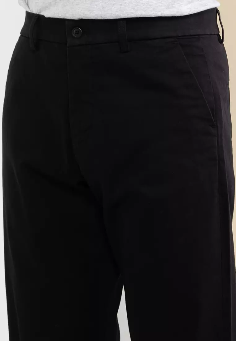 Premium Sateen Straight Chinos