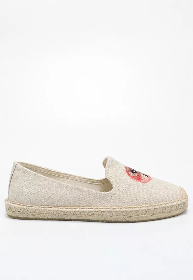 Twenty Eight Shoes Embroidered Linen Espadrilles HB012