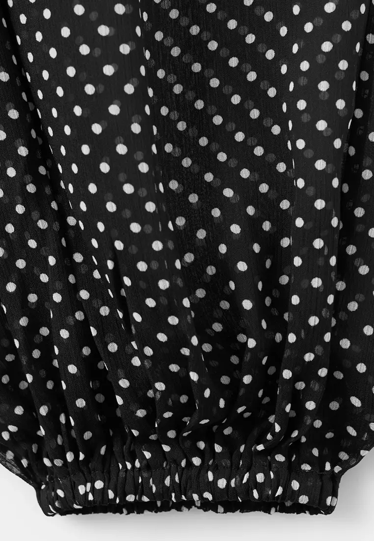 Polka Dot Balloon Pants