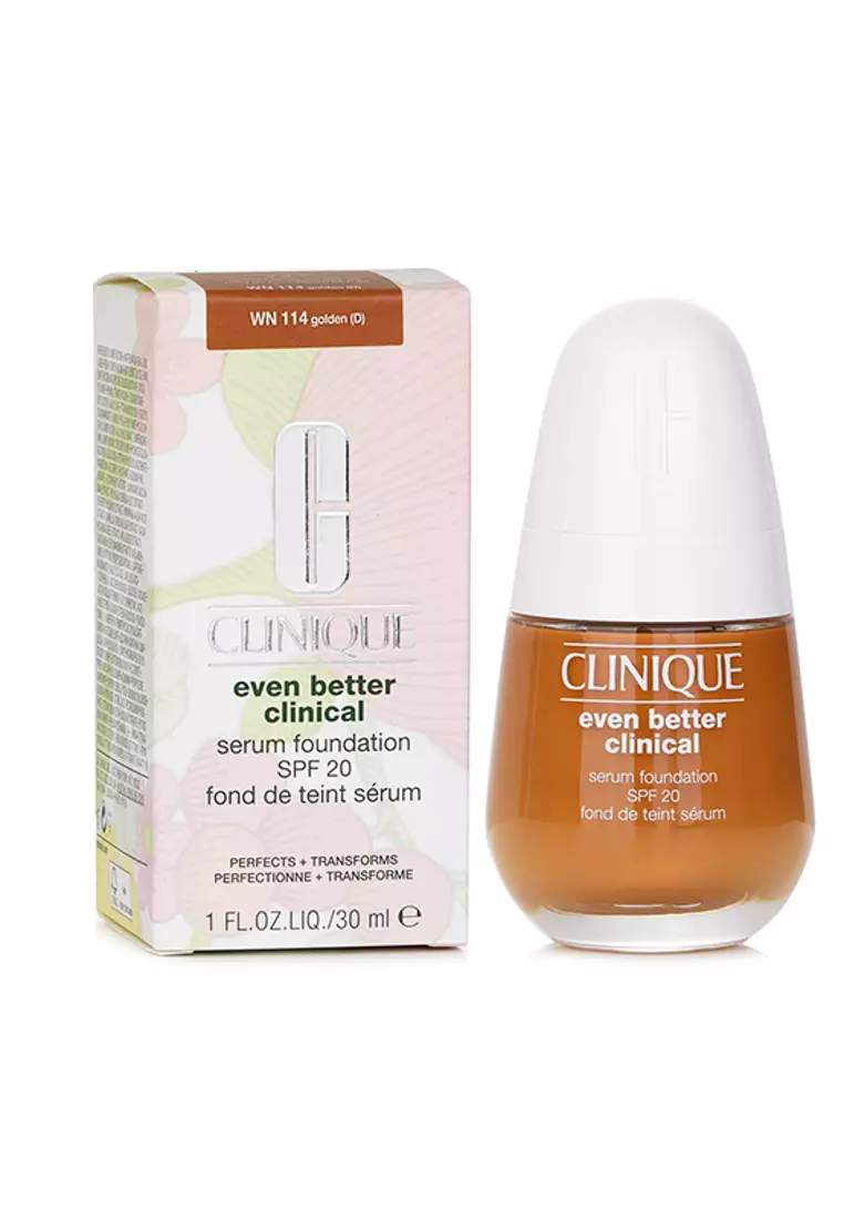 CLINIQUE - Even Better Clinical Serum Foundation SPF 20 - # WN 114 Golden 30ml/1oz