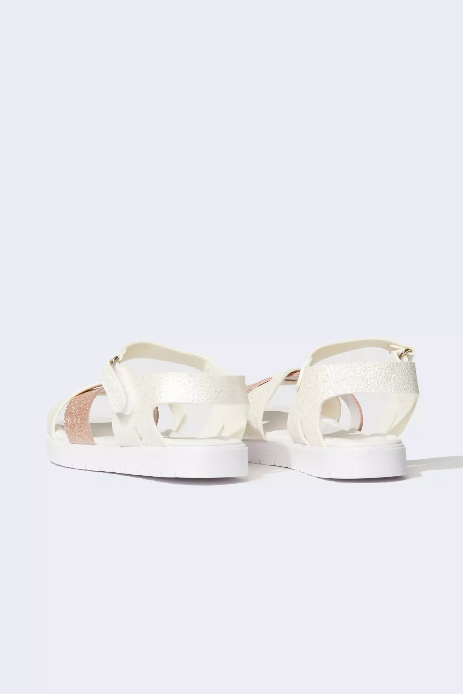 White 2025 sole sandals