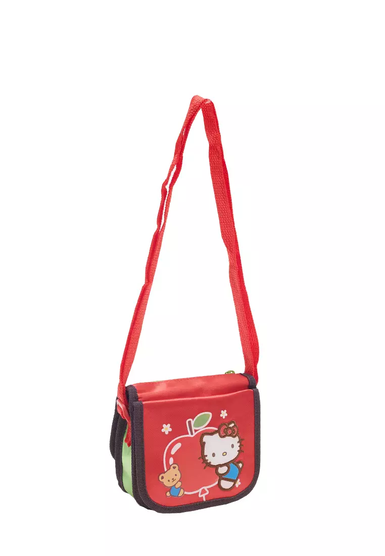 Wallet Sling Bag Hello Kitty Red