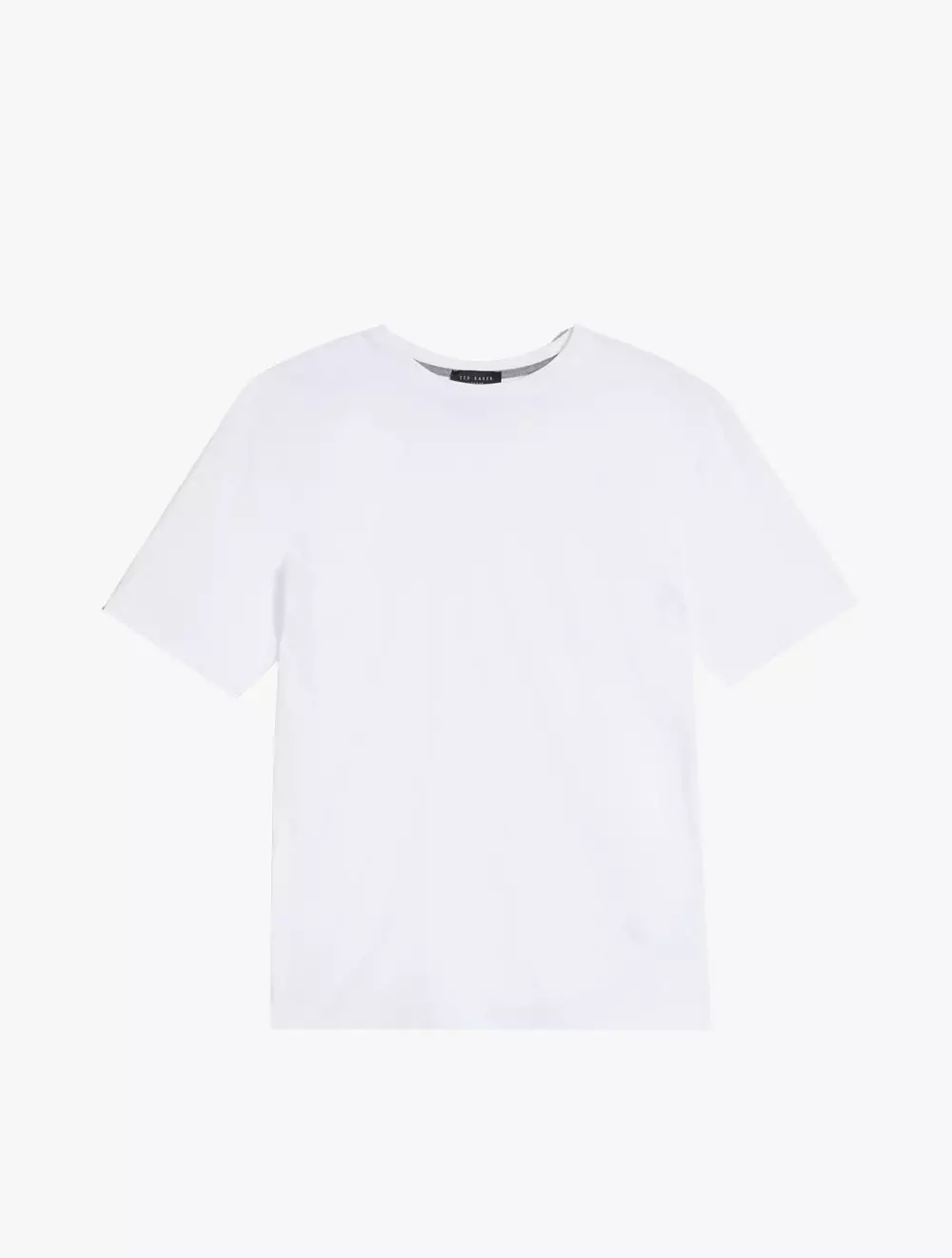 TYWINN Short Sleeve Regular Fit Plain T-shirt - White