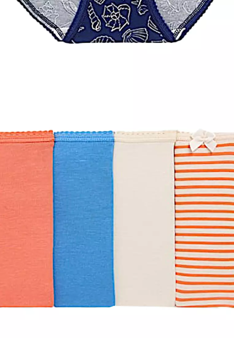 5pk Cotton Lycra™ Bikini Knickers