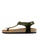 SoleSimple green Oxford - Khaki Leather Sandals & Flip Flops E794ESH05D6977GS_3