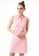 Jimmy Sanders pink Jimmy Sanders Women's Inspired Sleeveless Cropped Polo Dress with Logo E7B71AA192DAEBGS_4