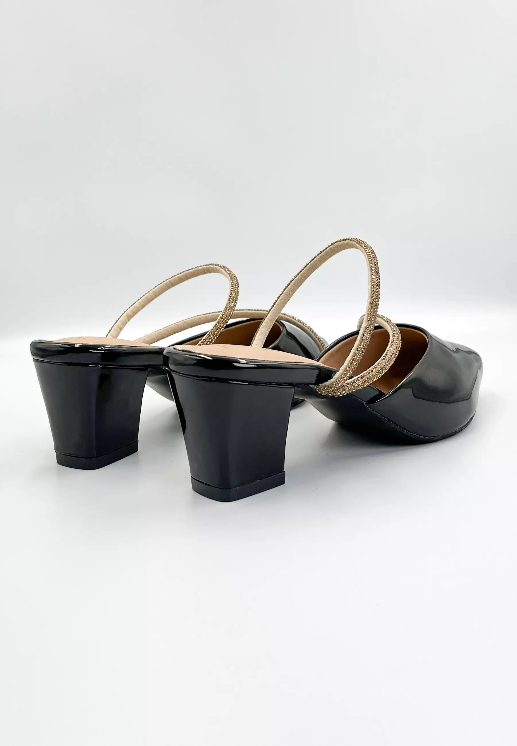 PATRIS Labels Mules Wanita Heels / Hak 5 Cm