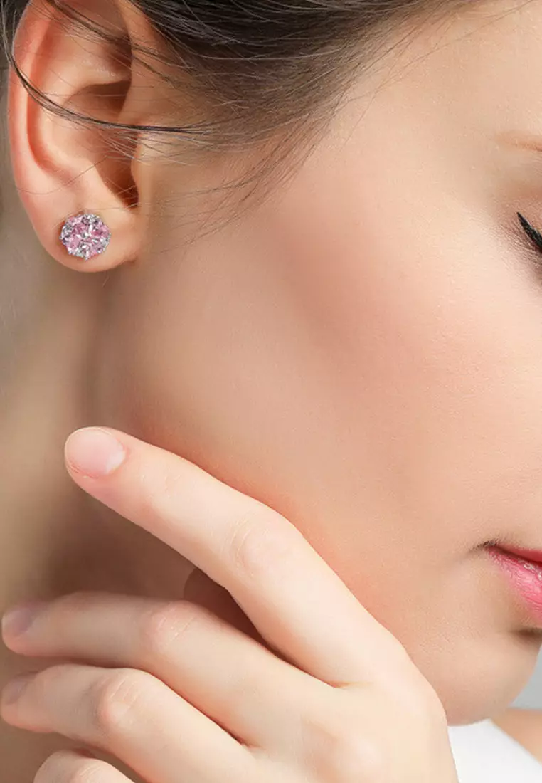 Anting Wanita Korean Fashion Berlian Anting Giwang Perhiasan Original Kotak Indah