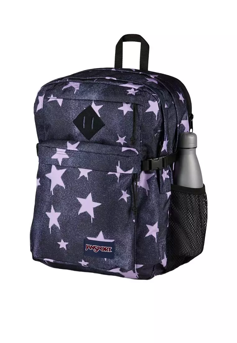 Main Campus Backpack Sprayed Stars Pastel Lilac Us 32L