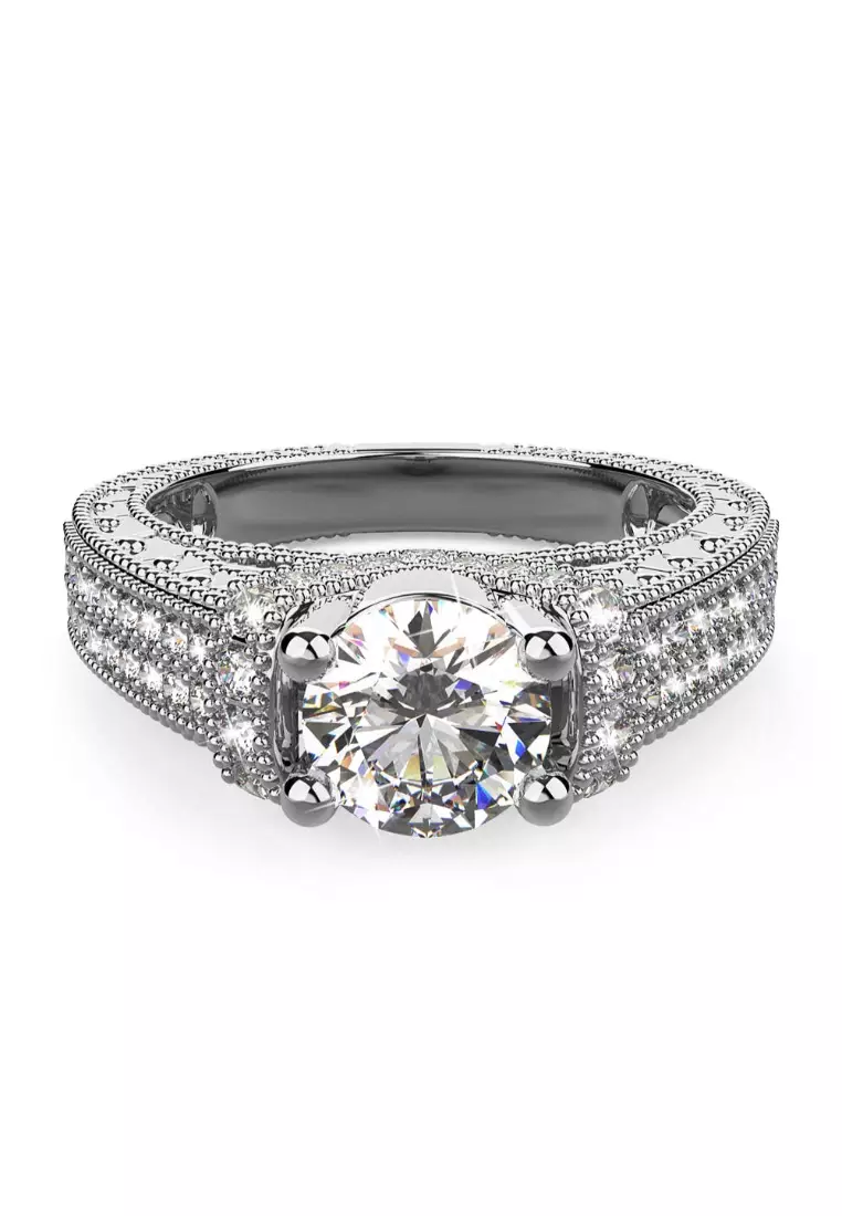 The Heirress Ring Embellished with SWAROVSKI® crystals