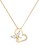 Elli Germany gold Perhiasan Wanita Perak Asli - Silver Kalung Heart Gold-Plated 4361EACFBB9470GS_2
