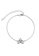Her Jewellery silver Troika Bracelet (White Gold) - Made with premium grade crystals from Austria A4A9AAC09D2459GS_2
