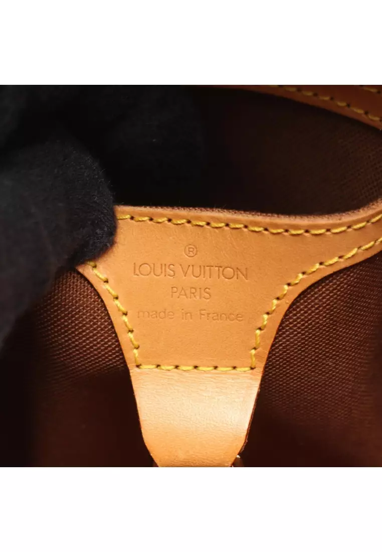 Pre-Loved Louis Vuitton Ellipse PM monogram Handbag PVC leather Brown