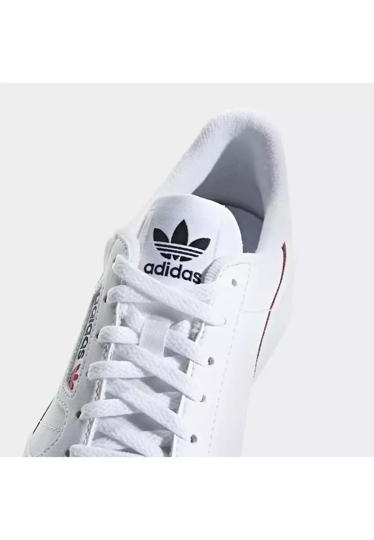 White adidas originals hot sale continental 8