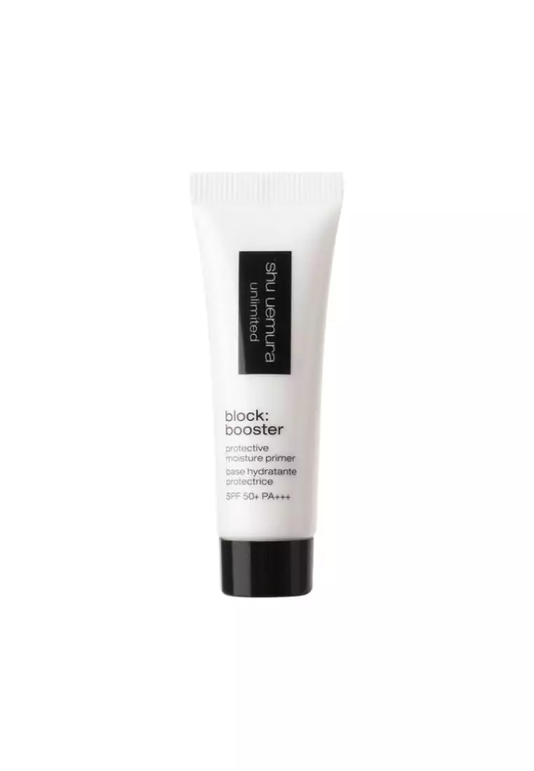Discount on Shu Uemura  shoes - SKU: Unlimited Block: Booster Protective Moisture Face Primer SPF50+ PA+++ (10ml)