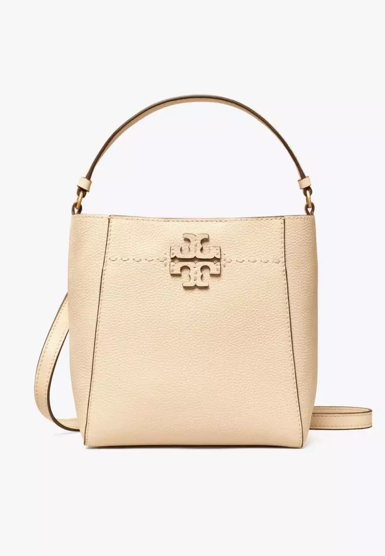 Tory Burch Mcgraw Small  Bucket Bag Brie